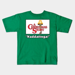 A Christmas Story Naddafinga Design Kids T-Shirt